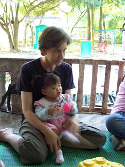 Picture of Judy Cook, our missionary in Thailand